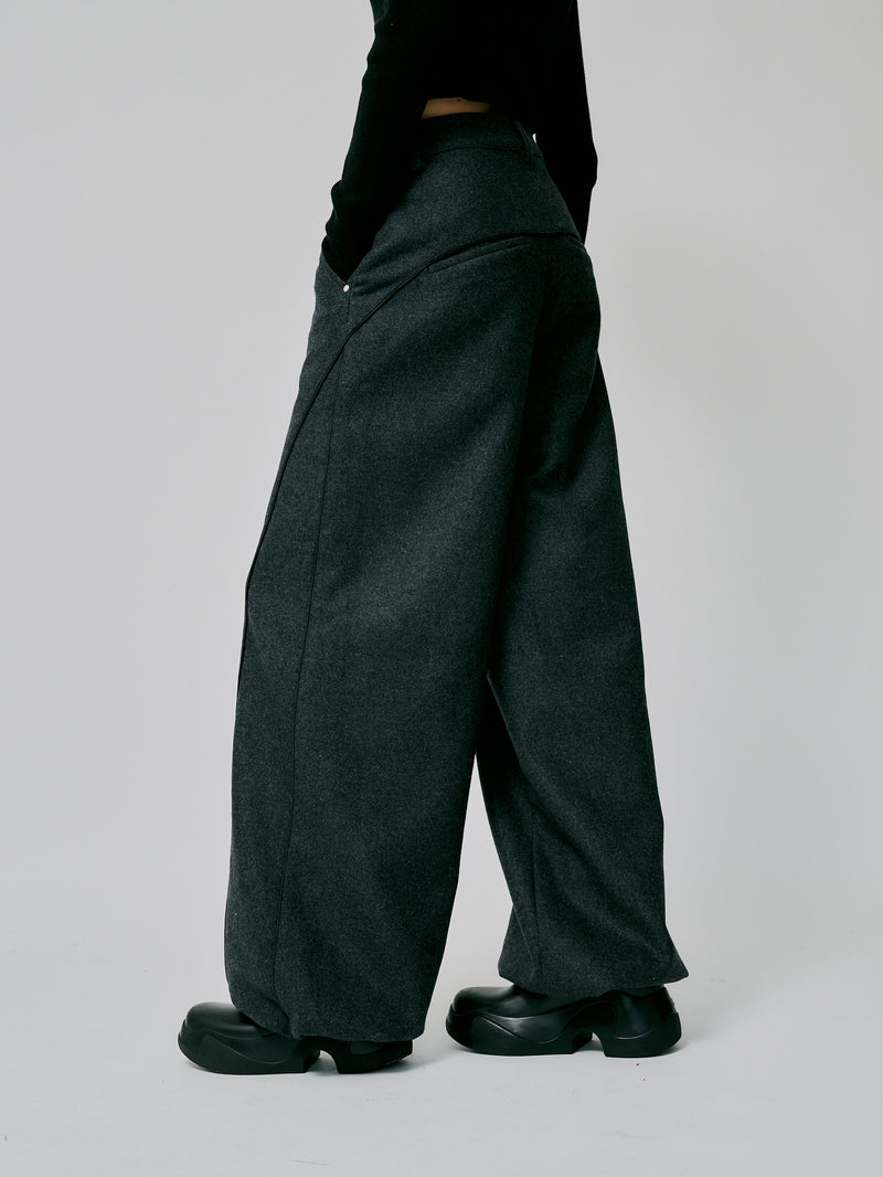 WOOL JOGGER PANTS