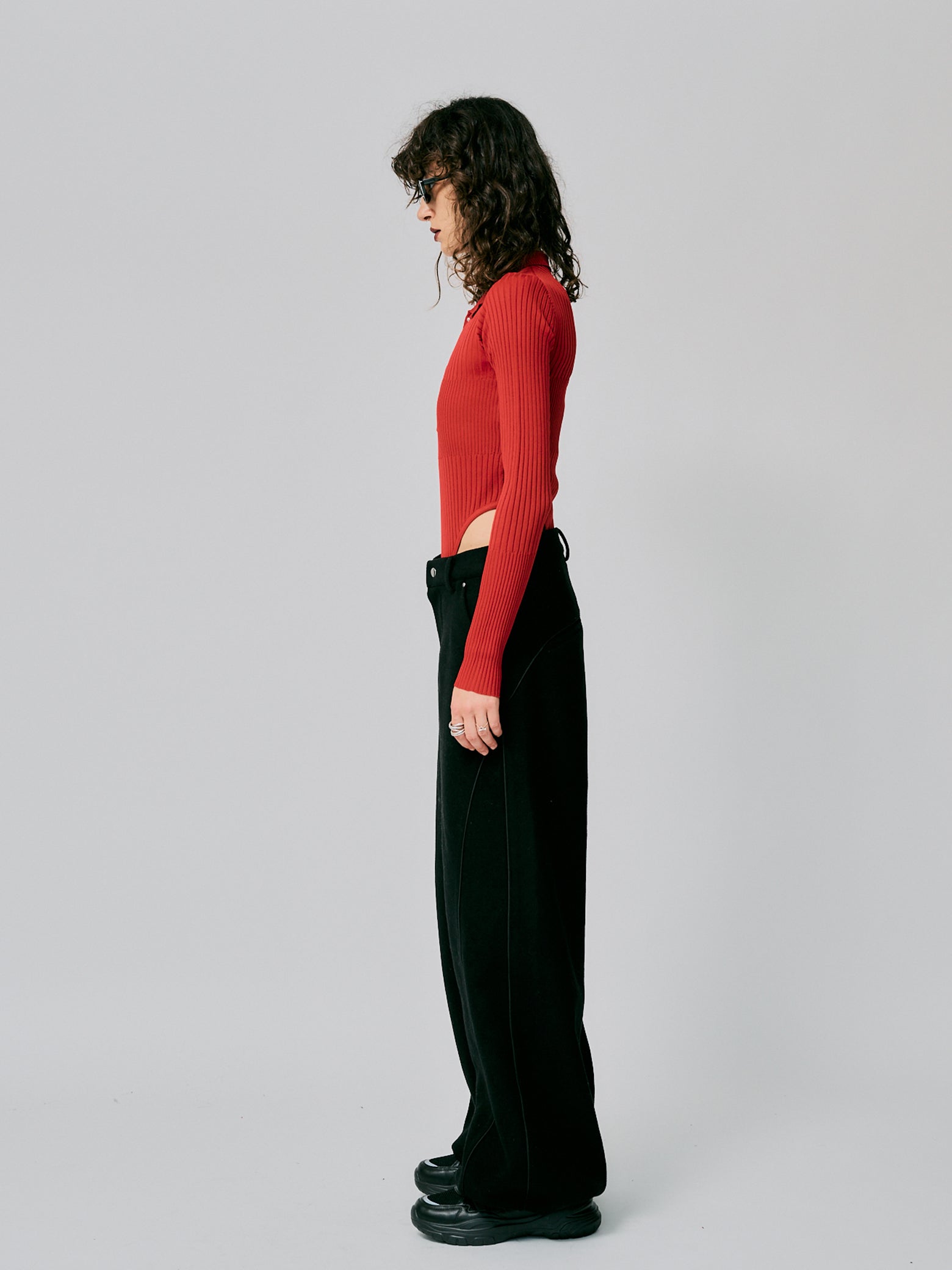 ン 大人気 新品 ノ RIB KNIT led-tokyo│レッドトーキョー – SUIT BODY トップス