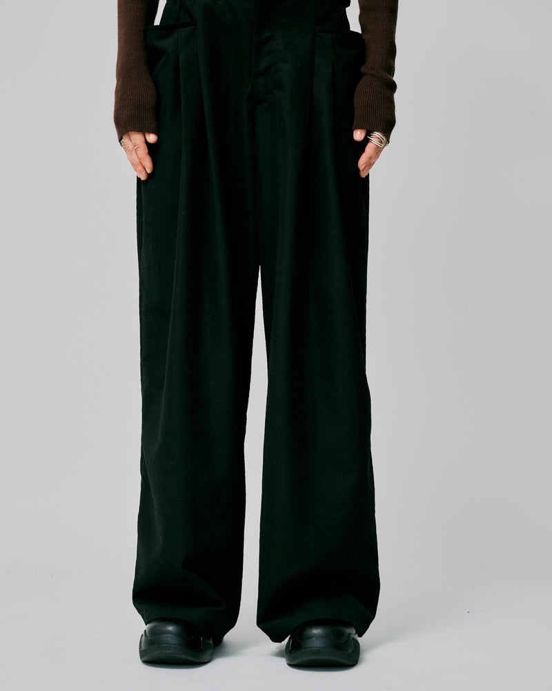 TUCK WIDE PANTS