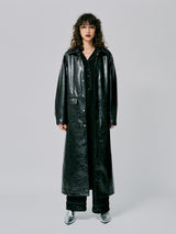 FAKE LEATHER COAT