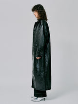 FAKE LEATHER COAT