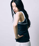 HAULTERNECK TANK TOP SET / NAVY