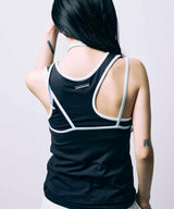 HAULTERNECK TANK TOP SET / NAVY