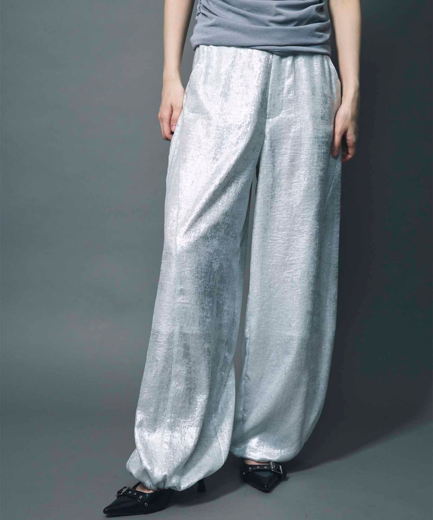 SHINY JOGGER PANTS / WHITE – led-tokyo│レッドトーキョー