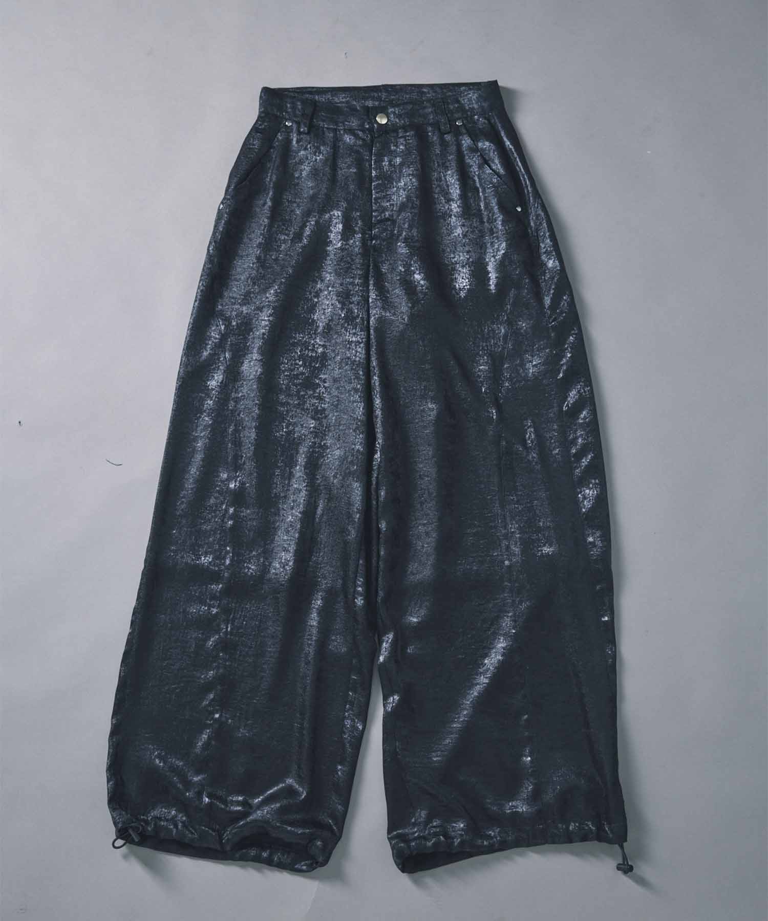 SHINY JOGGER PANTS / BLACK – led-tokyo│レッドトーキョー