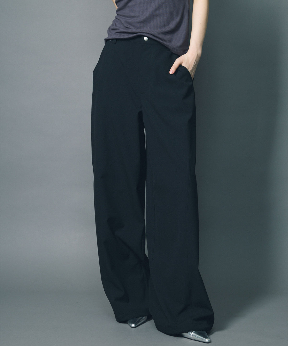 パンツ led.tokyo PLEATS HALF PANTS led.tokyo スラックス パンツ 「led.tokyo」プリーツハーフ