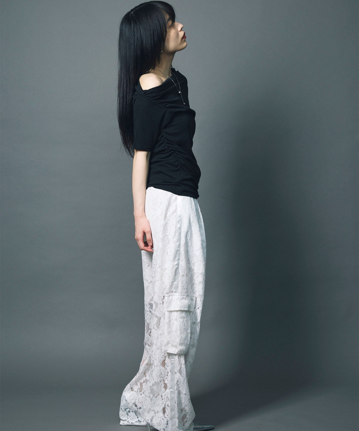 led.tokyo レッドトーキョー/21AW/バックスリットパンツ/36 TUCK SWEAT PANTS / BLACK / GRAY – led-tokyo│レッドトーキョー