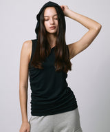 FOODIE TANK  BOLERO SET / BLACK