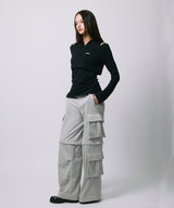 FOODIE TANK  BOLERO SET / BLACK