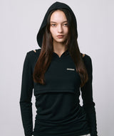 FOODIE TANK  BOLERO SET / BLACK