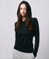 FOODIE TANK  BOLERO SET / BLACK