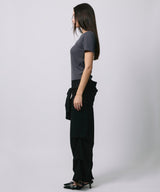 DESIGN OPEN TEE / CHARCOAL GRAY