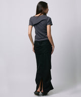 DESIGN OPEN TEE / CHARCOAL GRAY