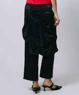 LAYERED SLACKS / BLACK