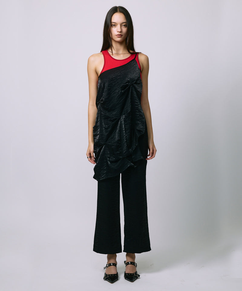 LAYERED SLACKS / BLACK