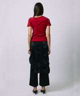LAYERED SLACKS / BLACK