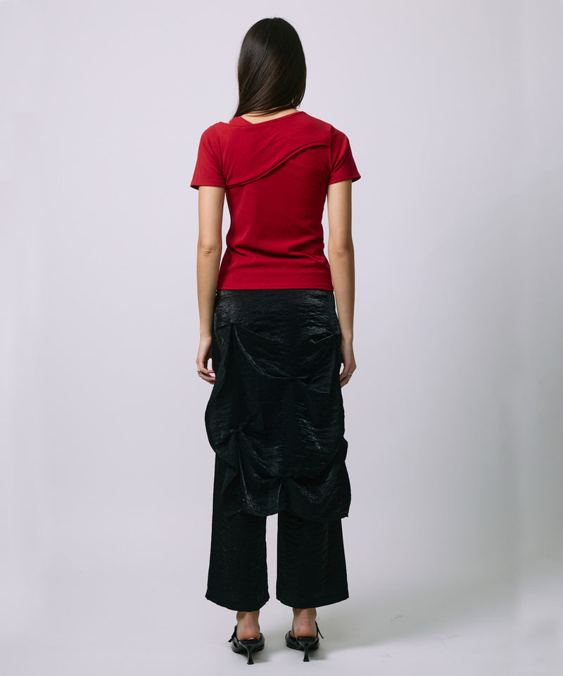 LAYERED SLACKS / BLACK