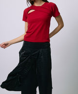 LAYERED SLACKS / BLACK