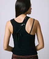 HAULTERNECK TANK TOP SET / BLACK