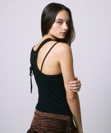 HAULTERNECK TANK TOP SET / BLACK