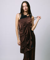 LAYERED SLACKS / BROWN