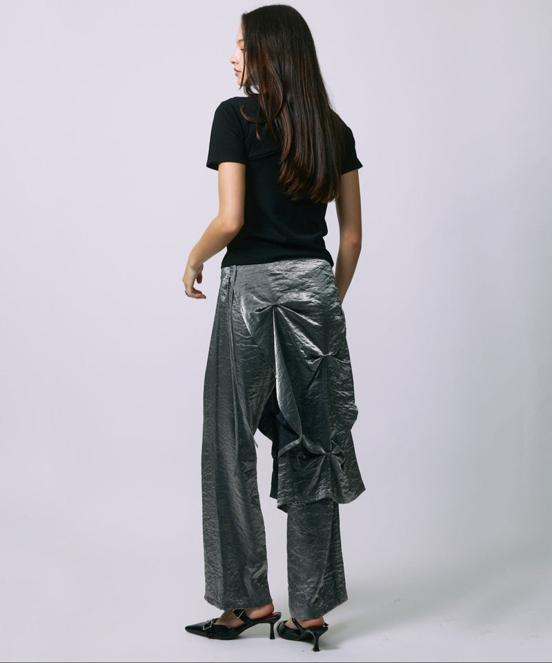LAYERED SLACKS / GRAY