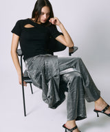 LAYERED SLACKS / GRAY