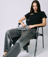DESIGN OPEN TEE / BLACK