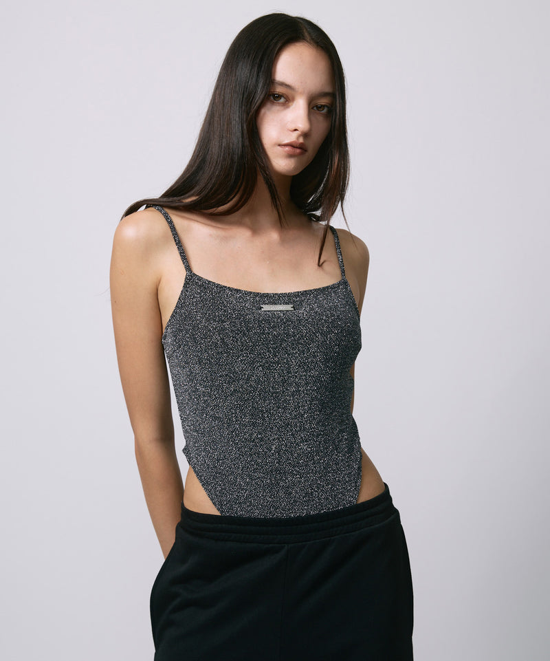 CAMI BODY SUIT / GRAY