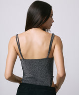 CAMI BODY SUIT / GRAY