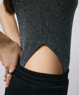 CAMI BODY SUIT / GRAY