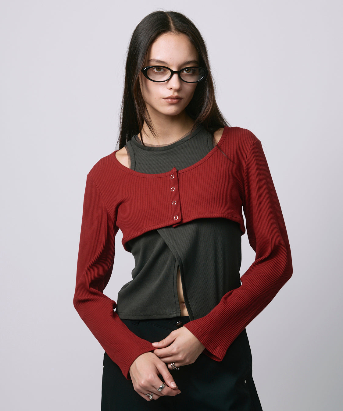 2PIECE TOPS / RED