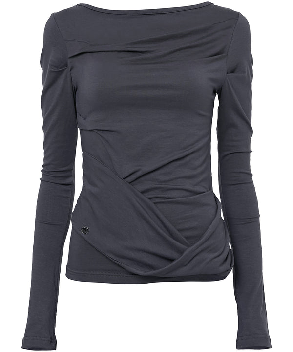 Drape Layered Long Sleeve