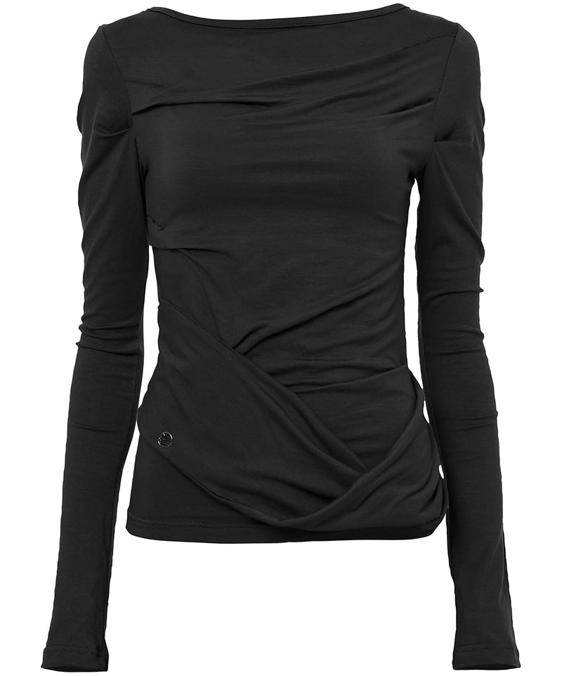 Drape Layered Long Sleeve