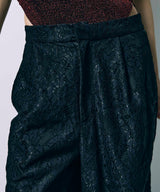 POCKET LACE PANTS /  BLACK