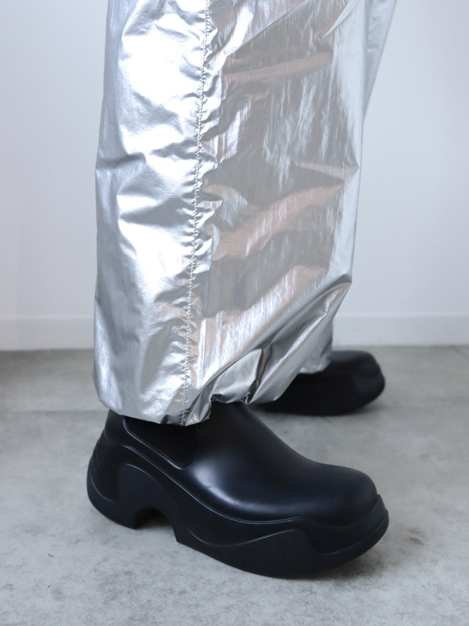 2WAY METALLIC CARGO PANTS Ⅱ / SILVER – led-tokyo│レッド