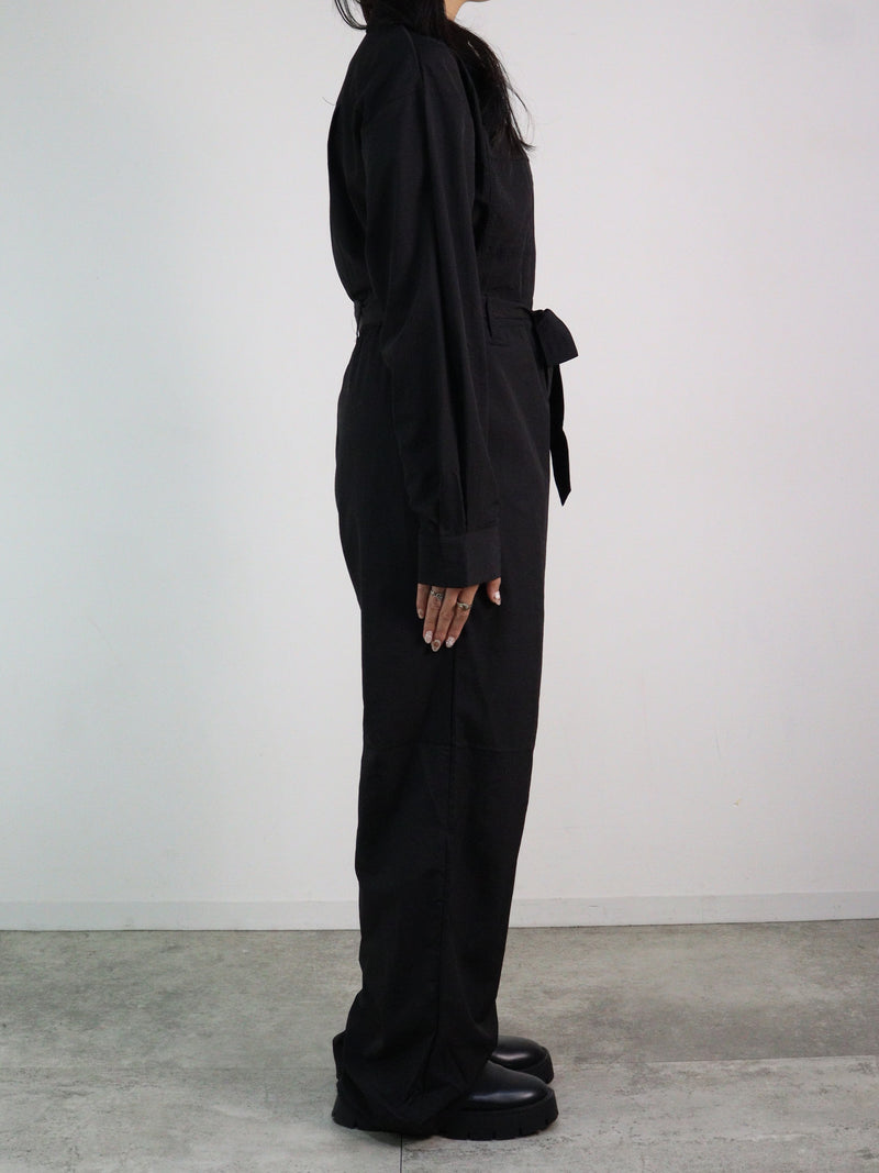 【Heart by led.】SHAKA JUMP SUIT / BLACK