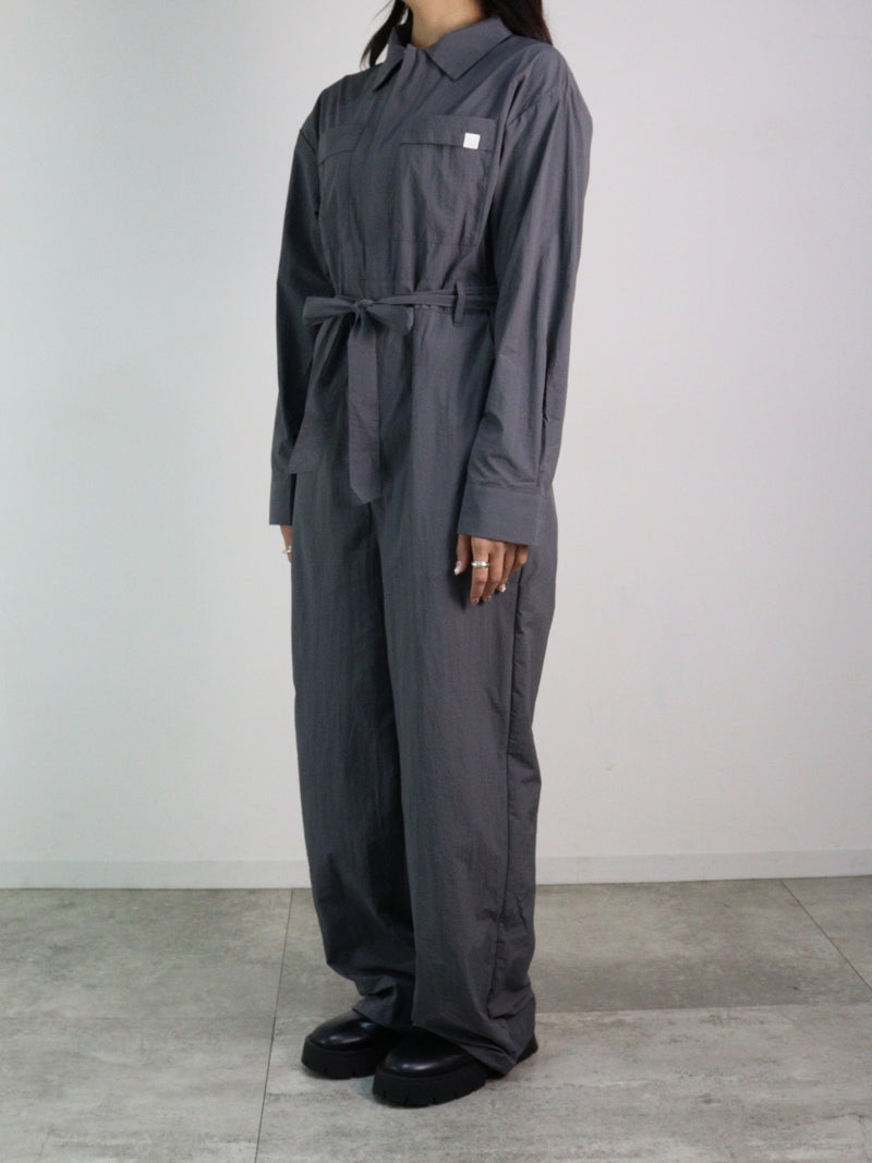 【Heart by led.】SHAKA JUMP SUIT / CHACOARL GRAY