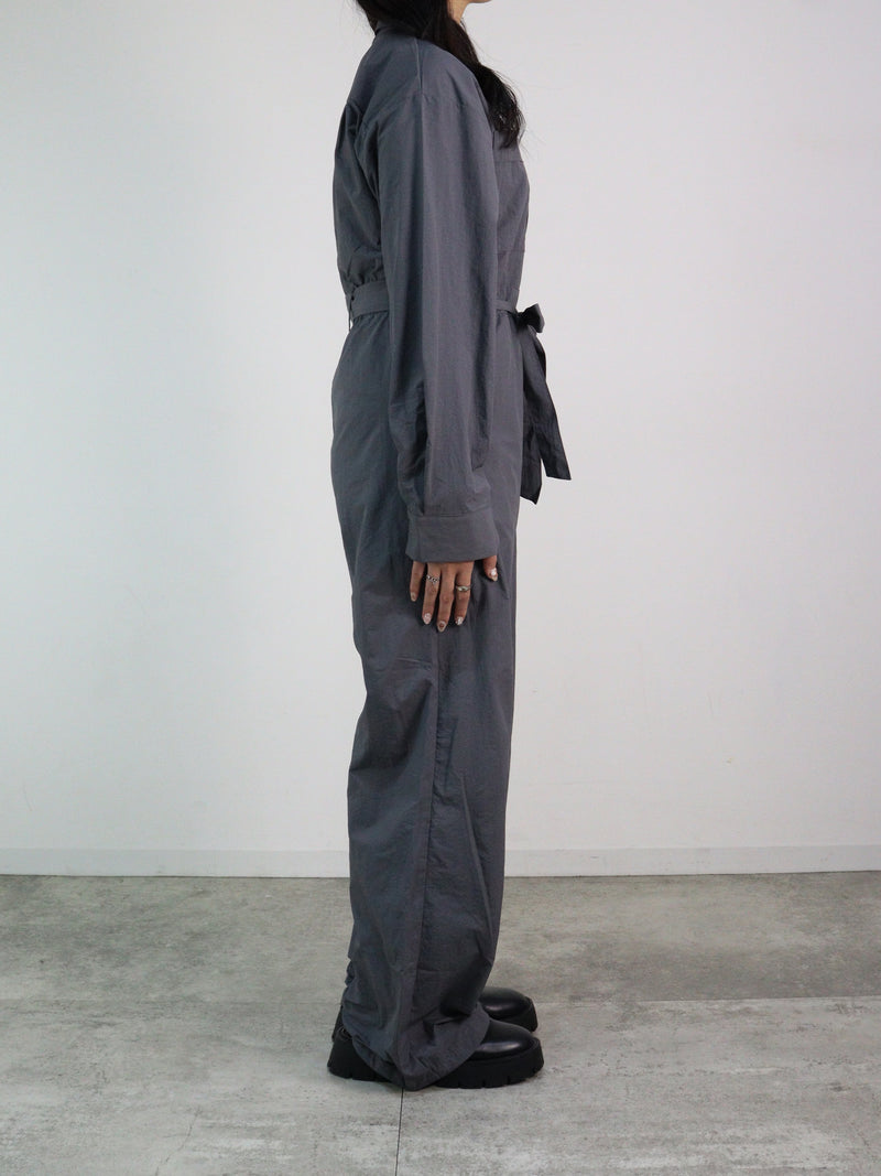 【Heart by led.】SHAKA JUMP SUIT / CHACOARL GRAY