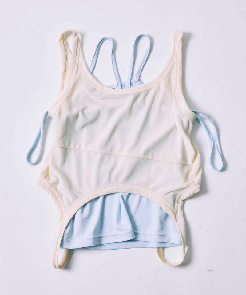 LAYERED TANK SET /  IVORY