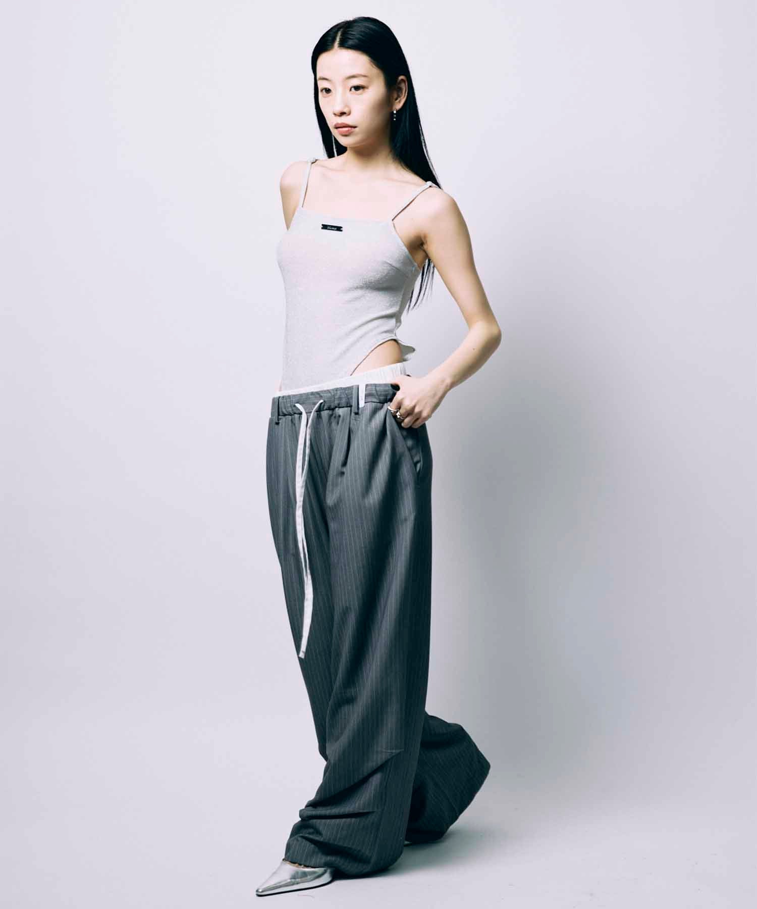 まこ様cami CAMI BODY SUIT / WHITE – led-tokyo│レッドトーキョー