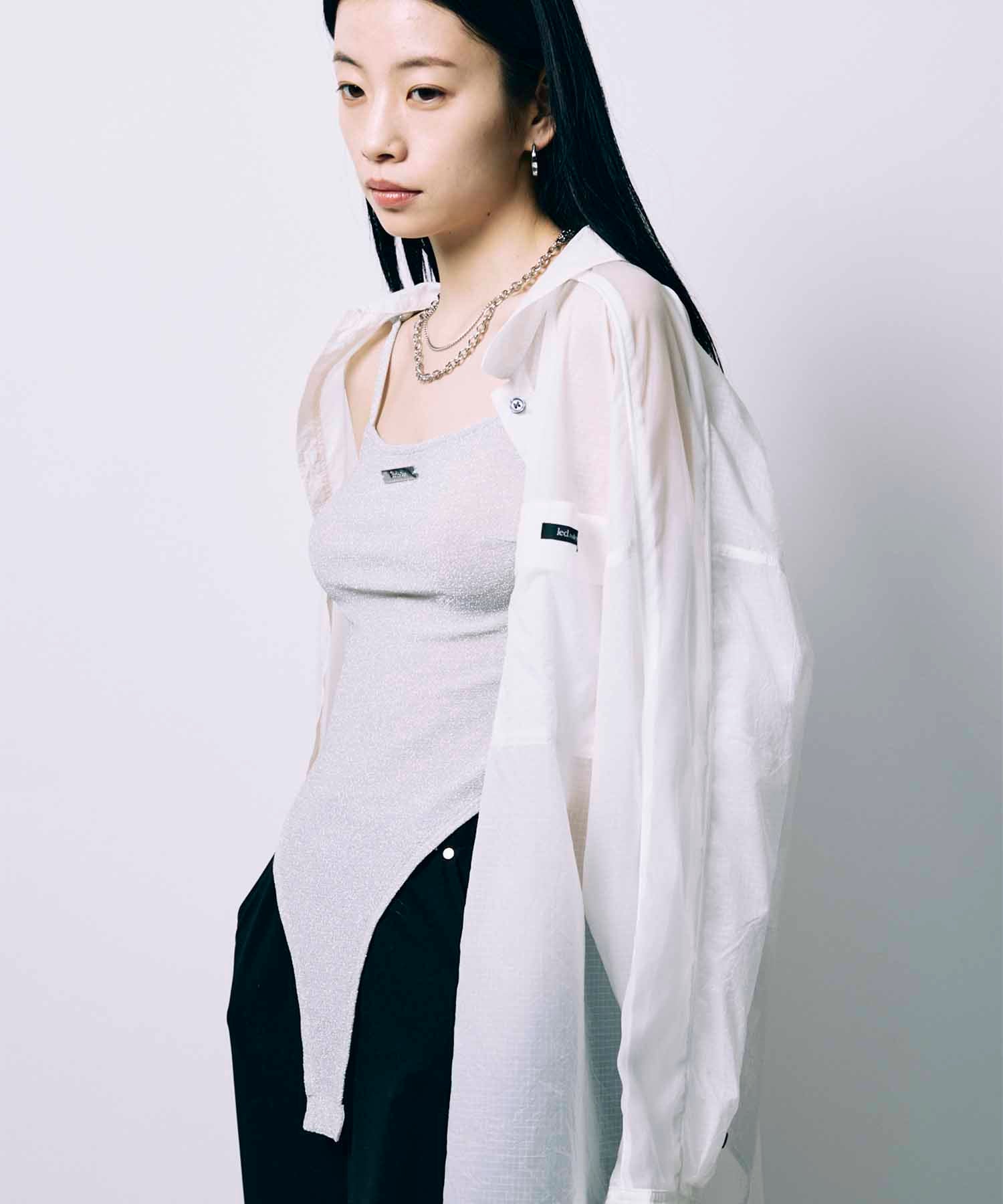 まこ様cami CAMI BODY SUIT / WHITE – led-tokyo│レッドトーキョー