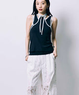 HAULTERNECK TANK TOP SET / NAVY