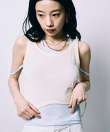 LAYERED TANK SET /  IVORY