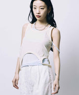 LAYERED TANK SET /  IVORY