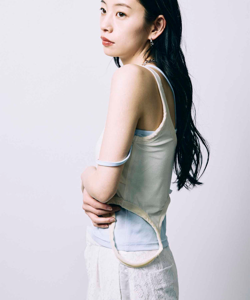 LAYERED TANK SET /  IVORY