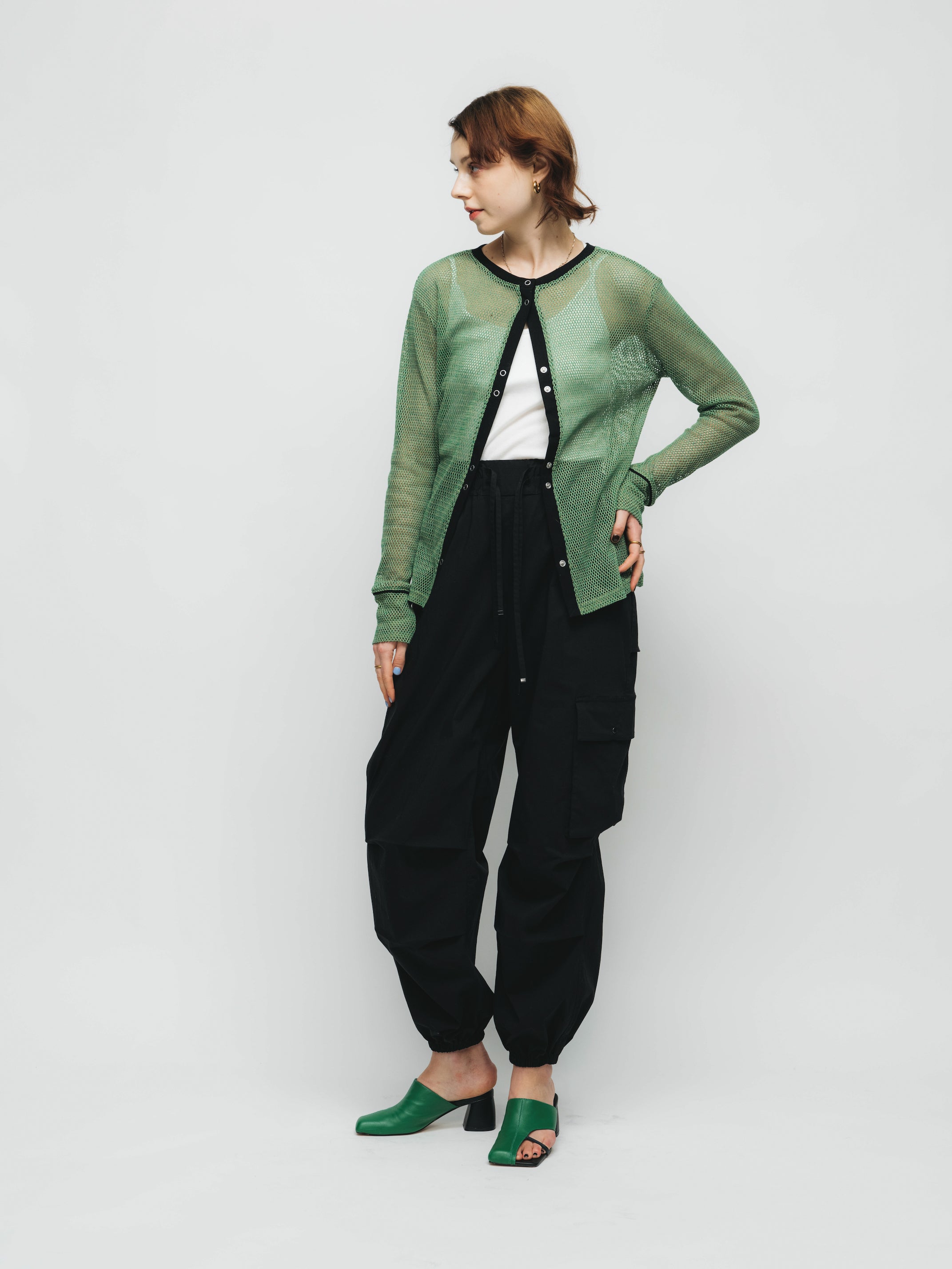 LIGHT LOOSE CARGO PANTS / BLACK – led-tokyo│レッドトーキョー