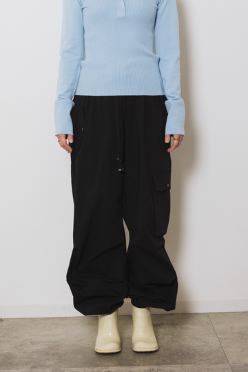 LIGHT LOOSE CARGO PANTS / BLACK – led-tokyo│レッドトーキョー