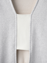 BACK RIB SHORT PULLOVER 'fifth / GRAY
