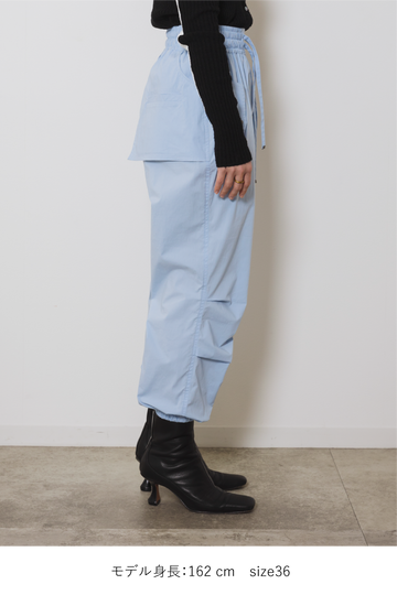 LIGHT LOOSE CARGO PANTS / BLUE – led-tokyo│レッドトーキョー